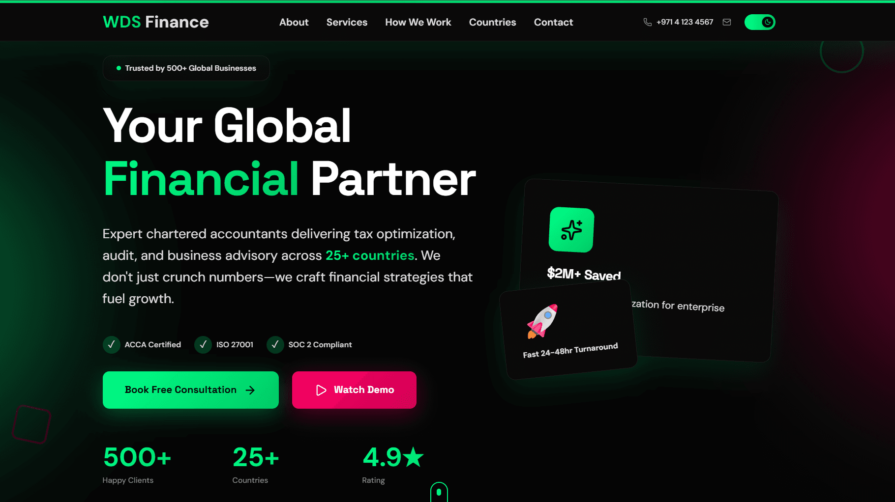 WDS Finance - Web Design
