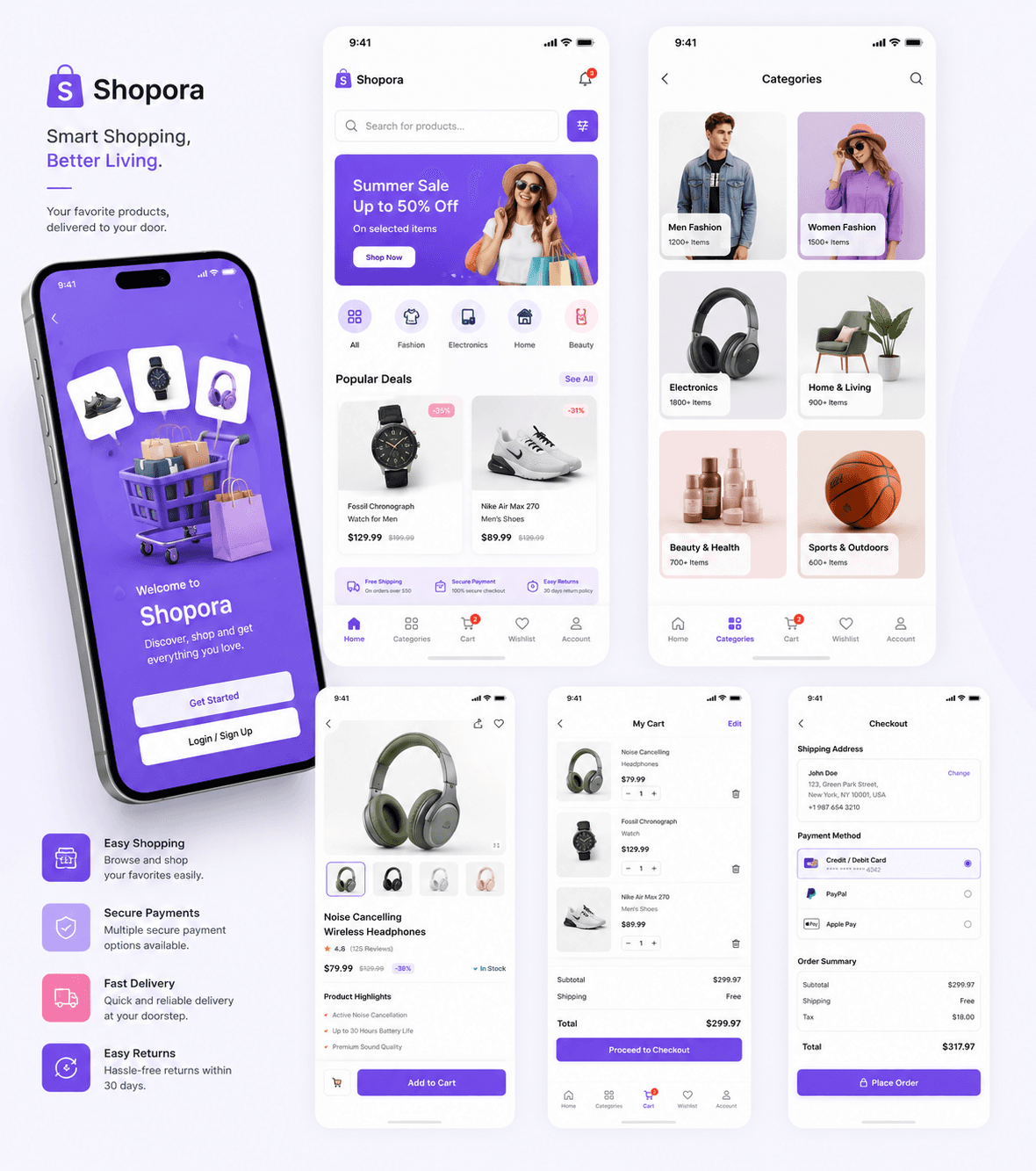Shopora - Mobile App