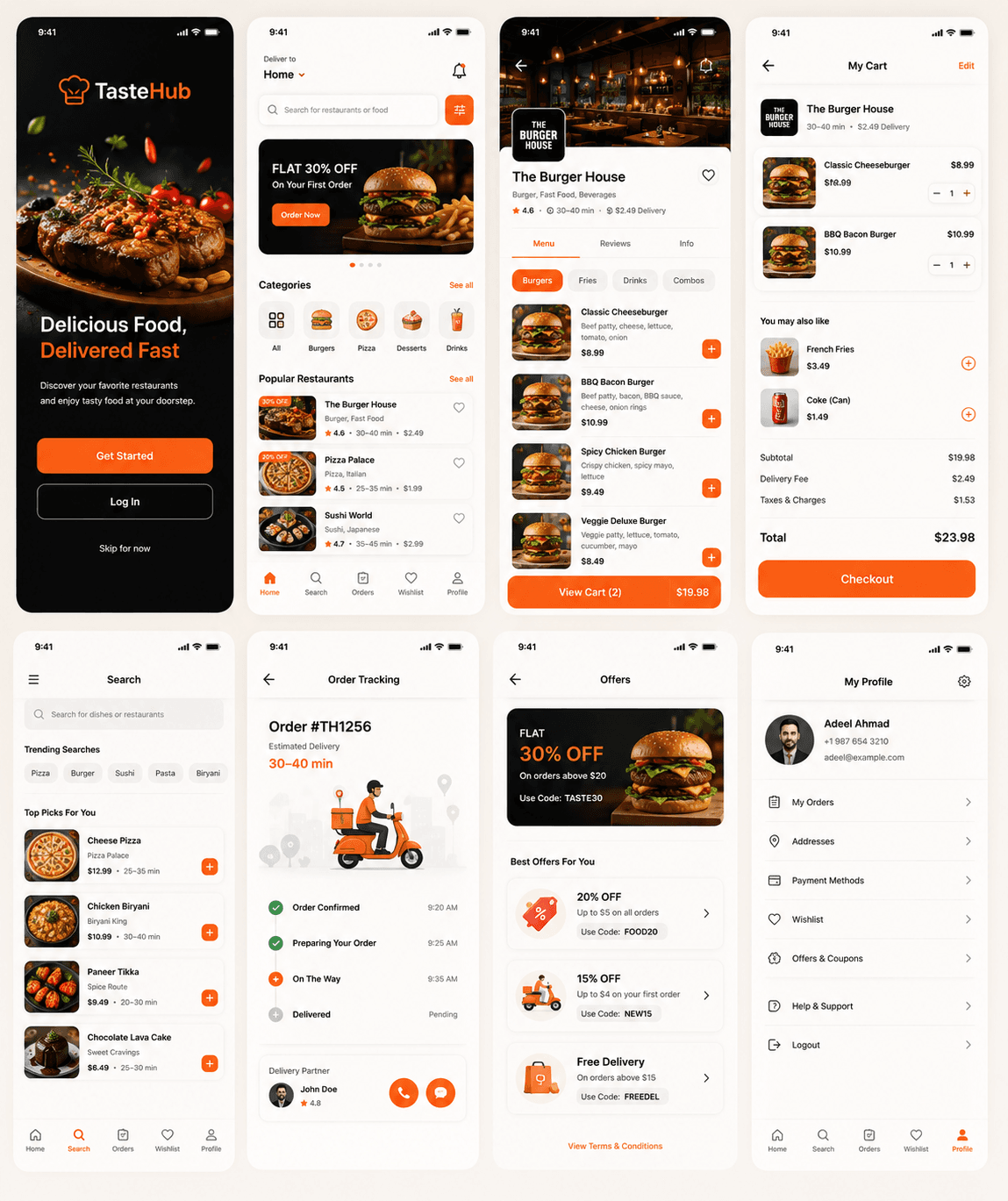 TasteHub - Mobile App
