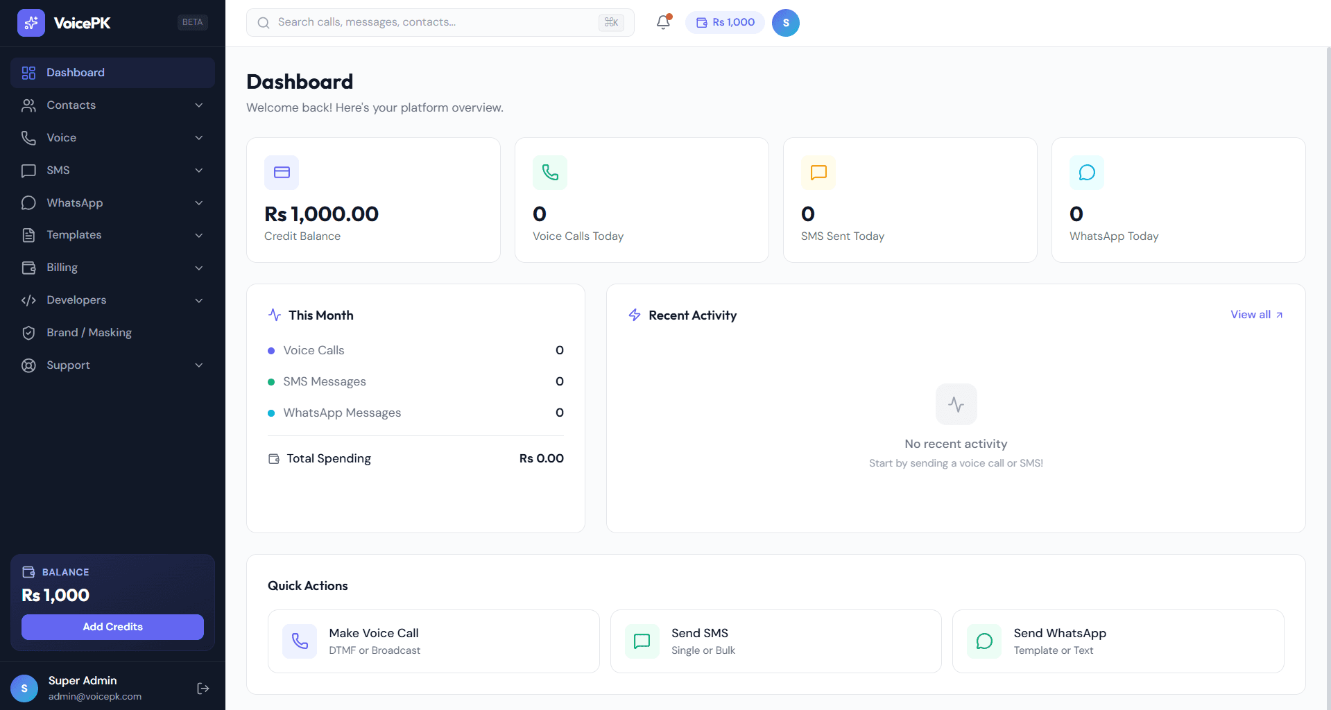 VoicePK - Web App